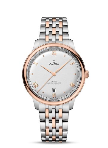 Omega De Ville Master Chronometer Stainless Steel - Sedna Gold / Silver / Bracelet